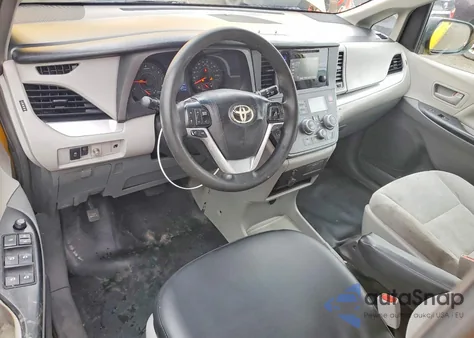 2016 Toyota Sienna L 7-Passenger from USA, damaged, VIN 5TDZK3DC5GS763629